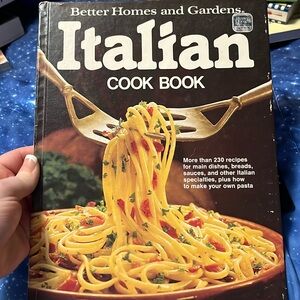 Vintage Better Homes and Gardens Italian Cookbook